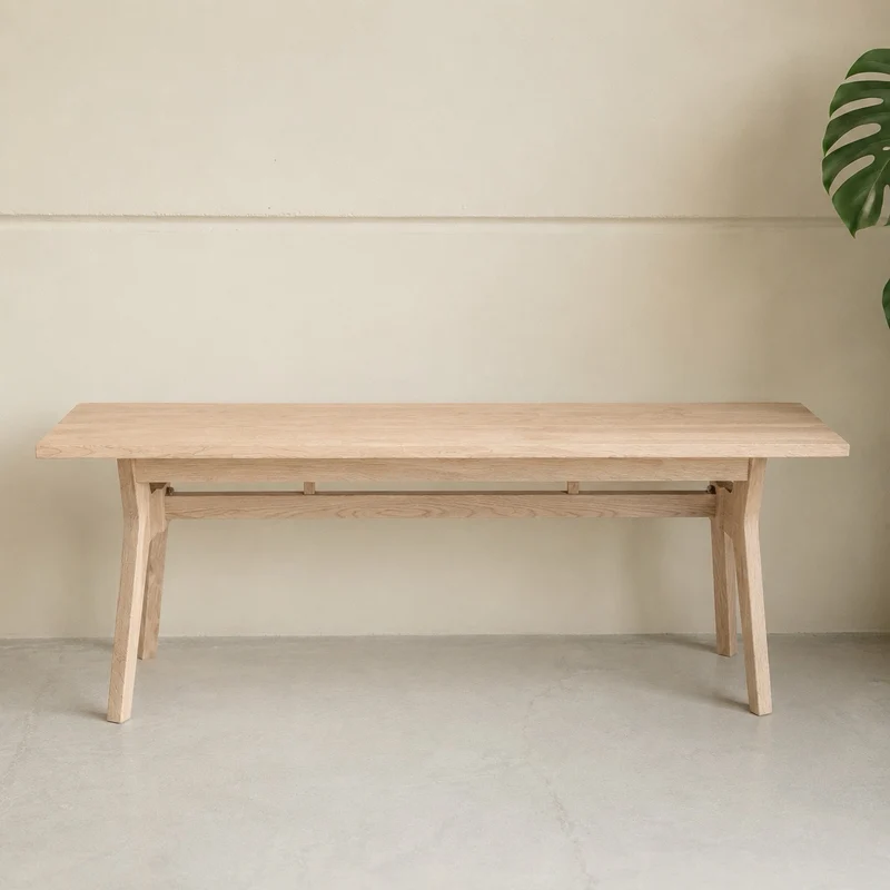 Panca in legno massello di quercia Harold | NordicStory