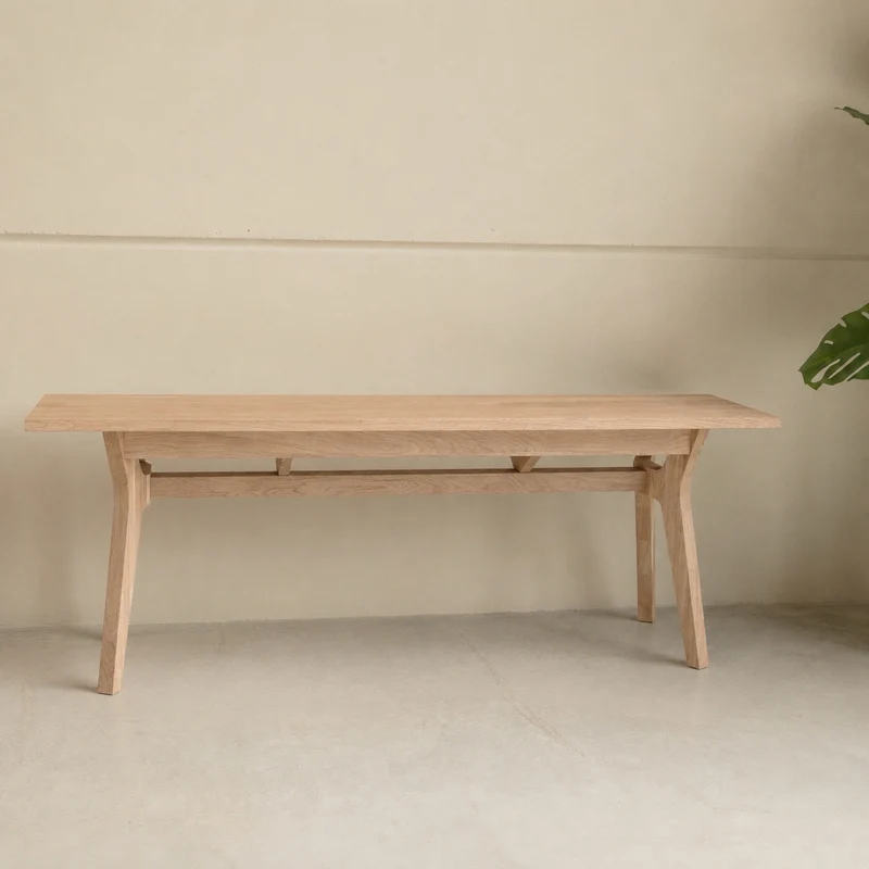Panca in legno massello di quercia Harold | NordicStory