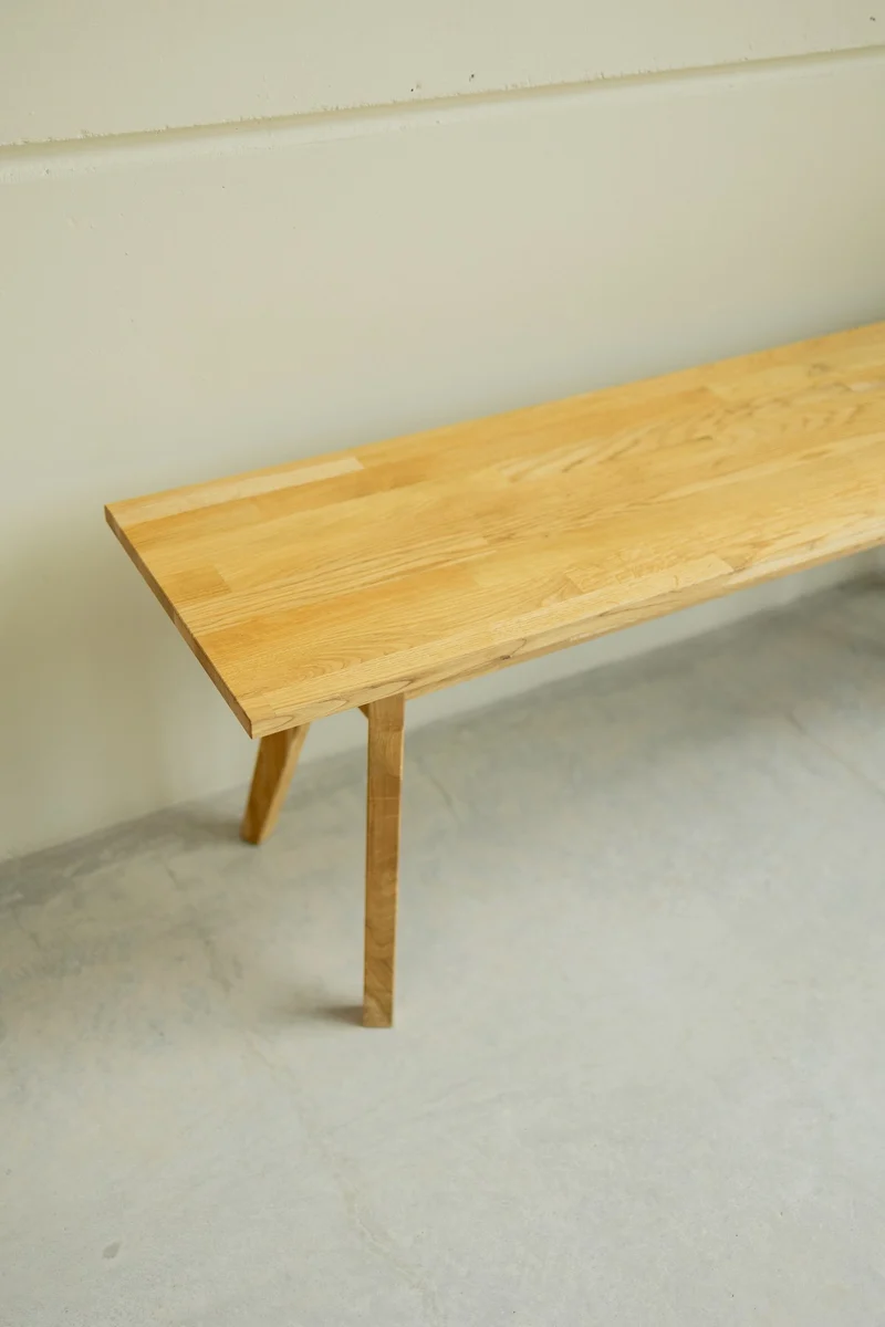 Panca in legno massello di quercia Harold | NordicStory