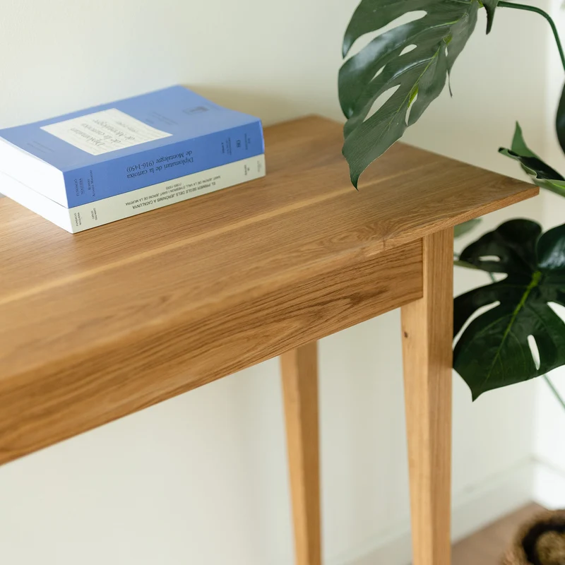 Console in legno massello di rovere Toledo 1 | NordicStory
