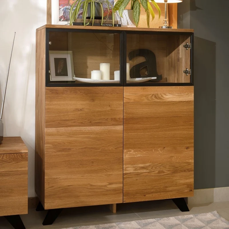 Comò in legno massello di rovere Moritz 1 | NordicStory