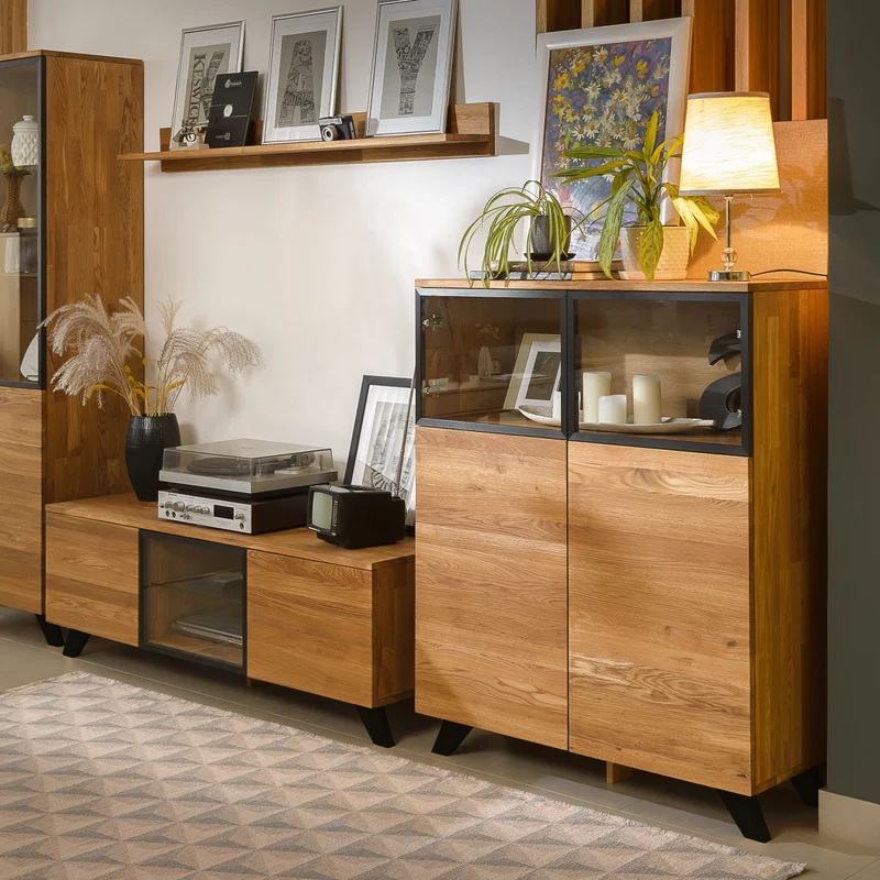 Comò in legno massello di rovere Moritz 1 | NordicStory