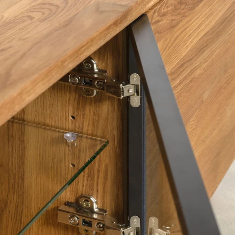 Mobile TV in legno massello di rovere Moritz | NordicStory