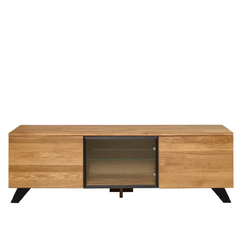 Mobile TV in legno massello di rovere Moritz | NordicStory