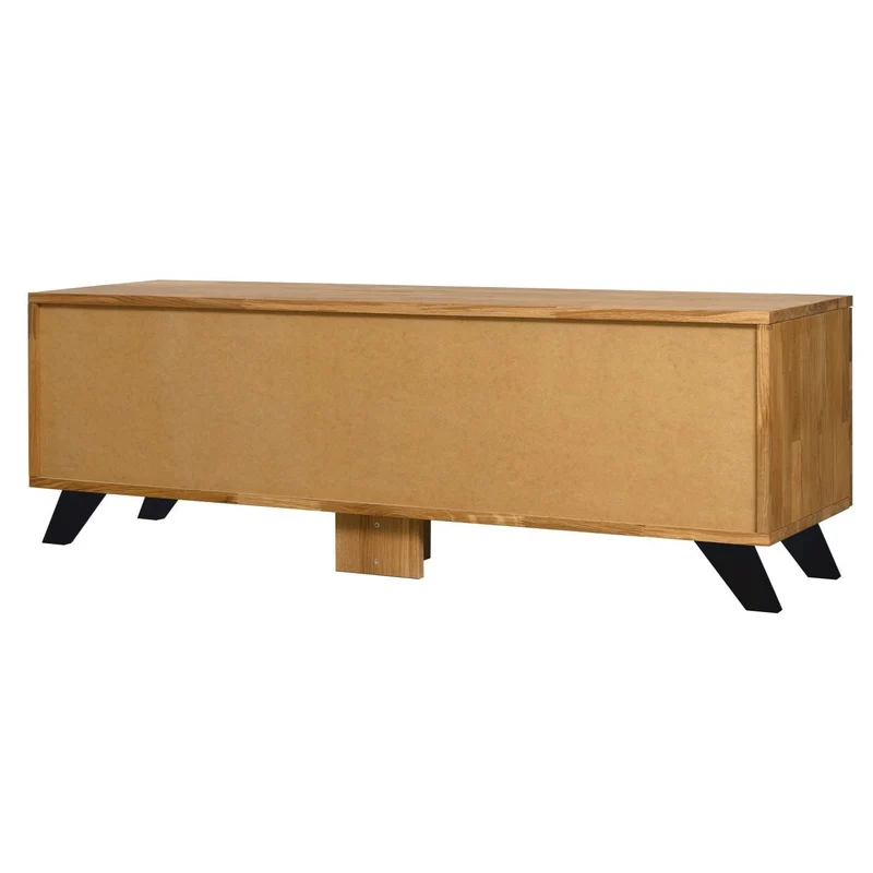 Mobile TV in legno massello di rovere Moritz | NordicStory