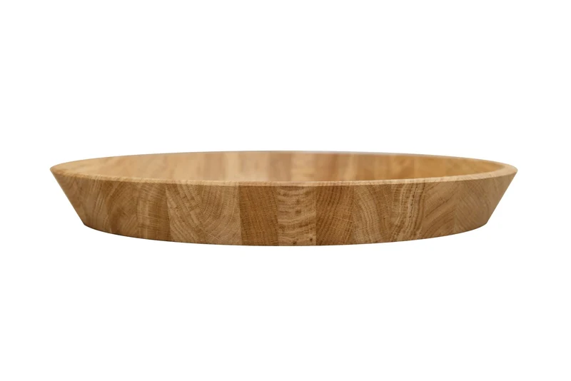 Vassoio decorativo ovale in rovere massiccio | NordicStory