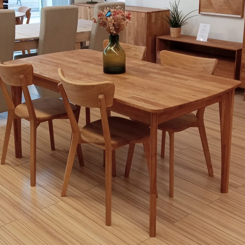 Tavolo da pranzo allungabile in rovere massiccio Monty | NordicStory