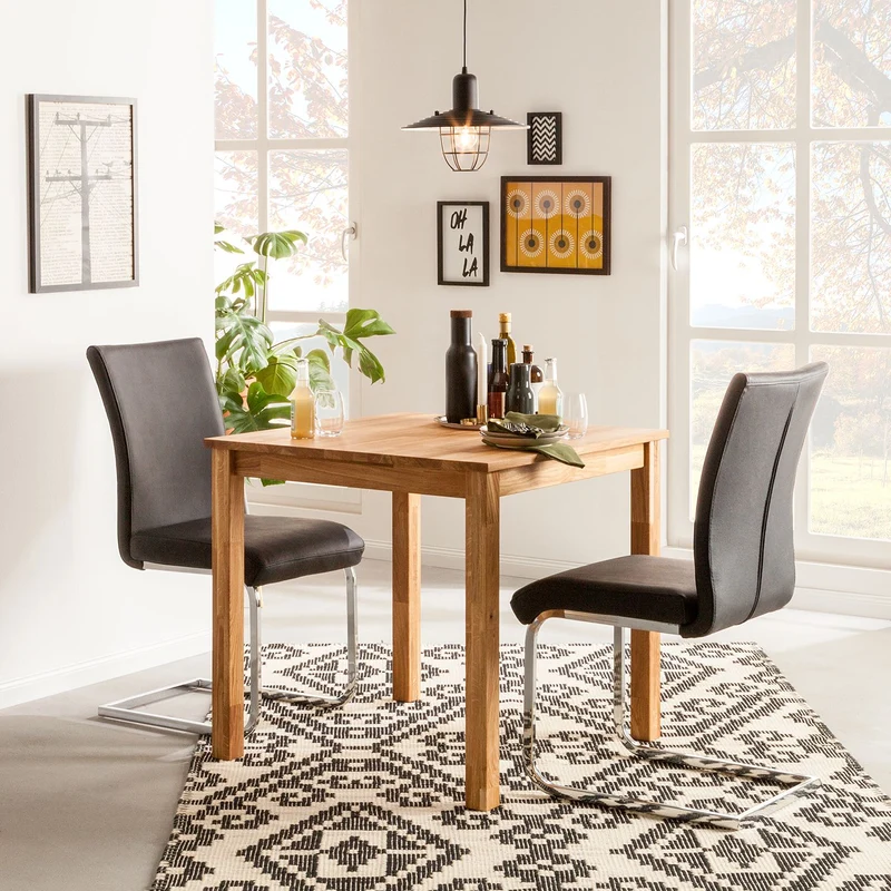 Tavolo da pranzo in legno massello di rovere Lemsiwood | NordicStory
