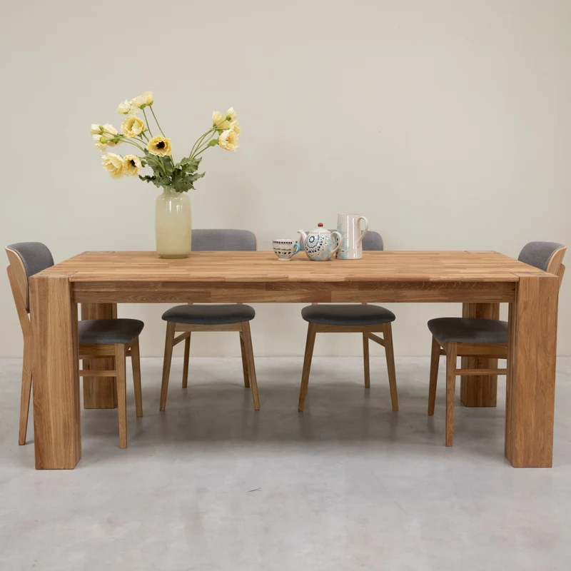 Tavolo da pranzo in rovere massello Mauritz 3 | NordicStory
