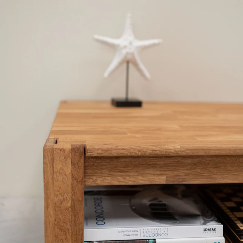 Tavolino in legno massello di rovere Mauritz 4 | NordicStory