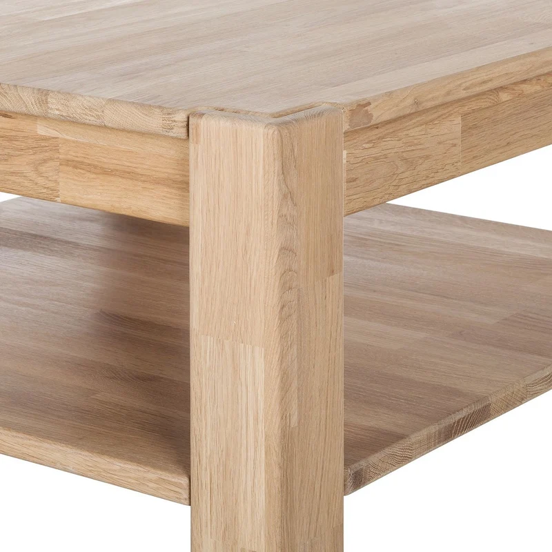 Tavolino in legno massello di rovere Mauritz 4 | NordicStory