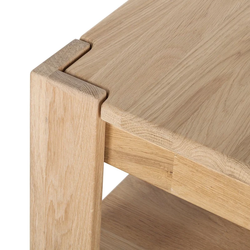 Tavolino in legno massello di rovere Mauritz 4 | NordicStory