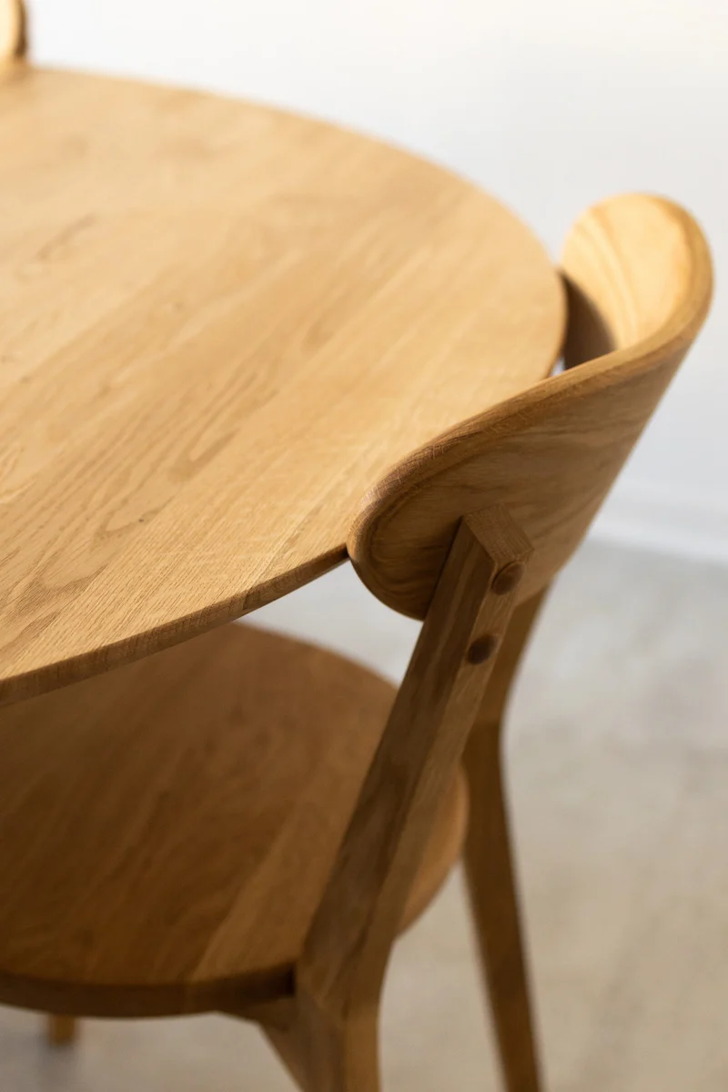 Tavolo da pranzo allungabile in legno massello di rovere Escandi 4 | NordicStory