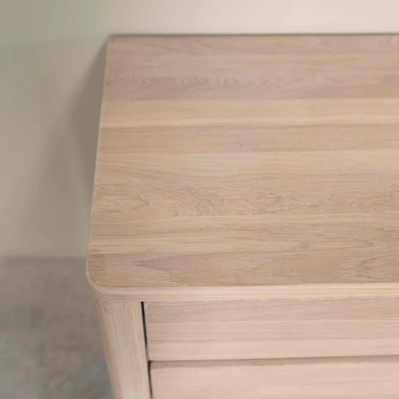 Tavolino in legno massello di rovere Elsa 30 | NordicStory