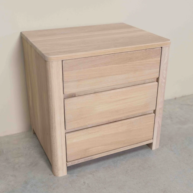 Tavolino in legno massello di rovere Elsa 30 | NordicStory
