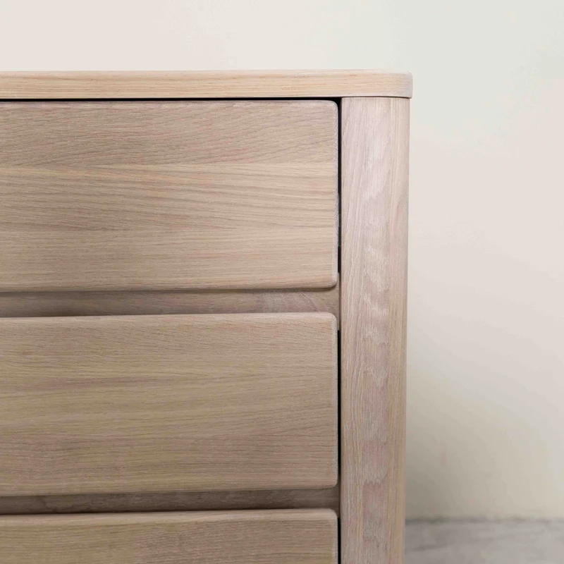 Tavolino in legno massello di rovere Elsa 30 | NordicStory