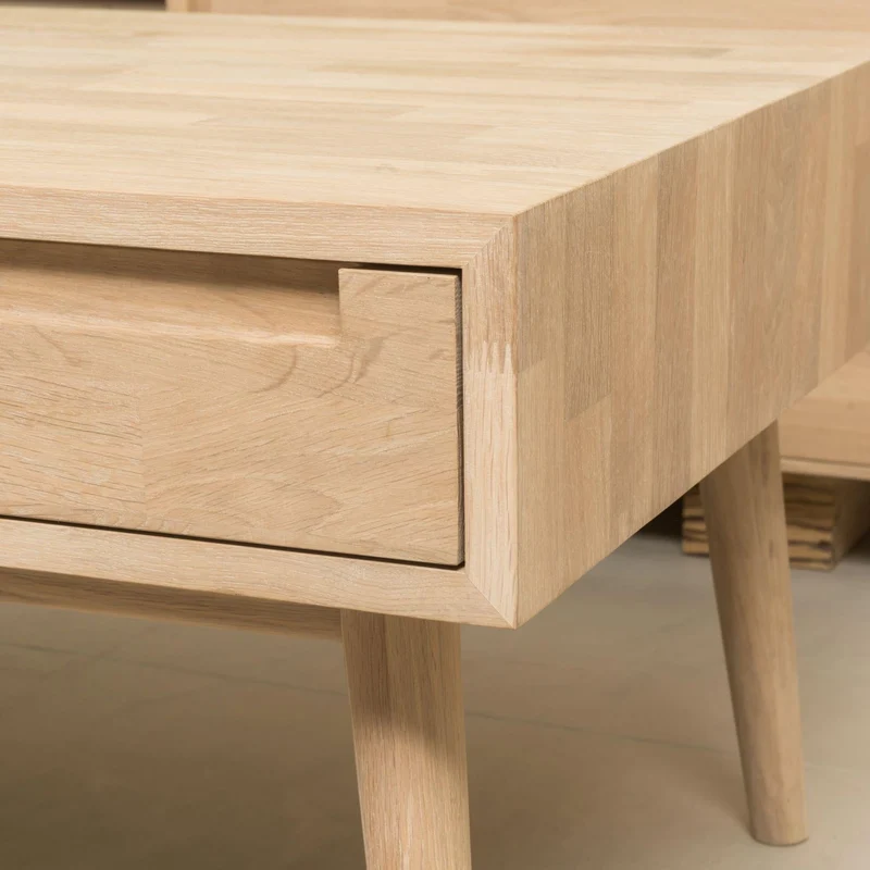 Tavolino in legno massello di rovere Escandi 8 | NordicStory