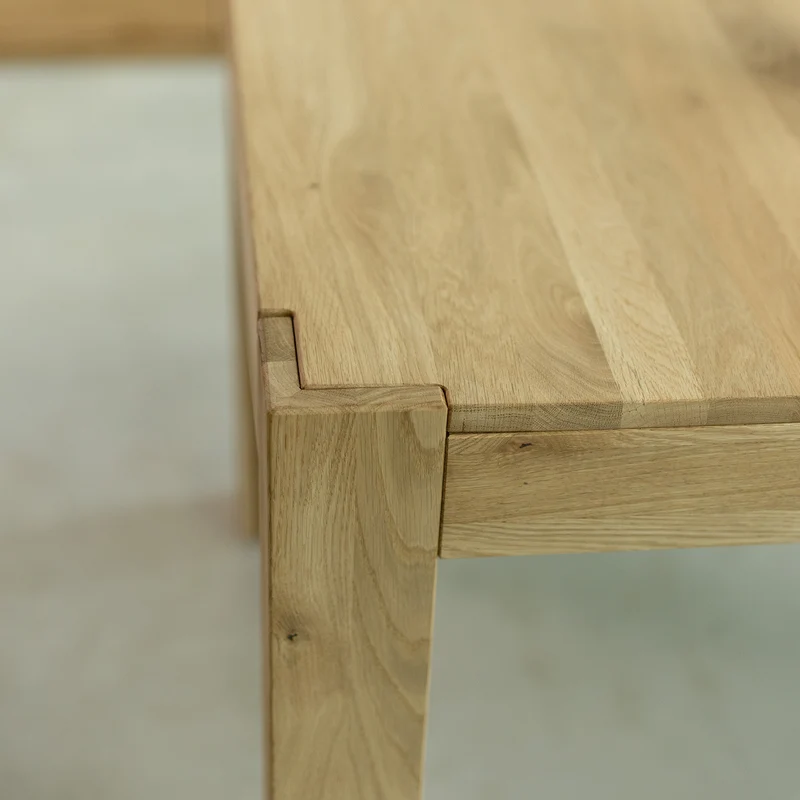 Tavolo da pranzo allungabile in legno massello di rovere XL | NordicStory