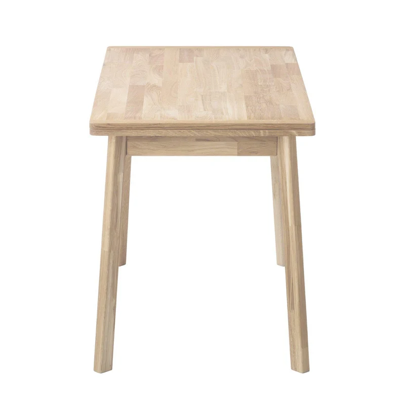 Tavolo da pranzo allungabile in legno massello di rovere Mini 1 | NordicStory