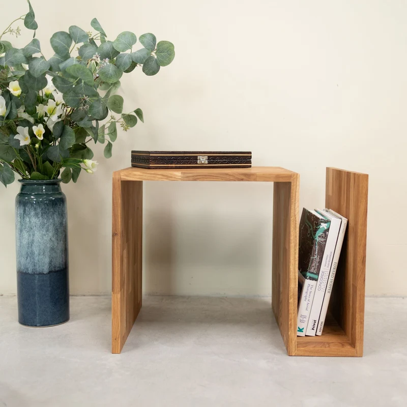 Tavolino in legno massello di rovere Sofi | NordicStory