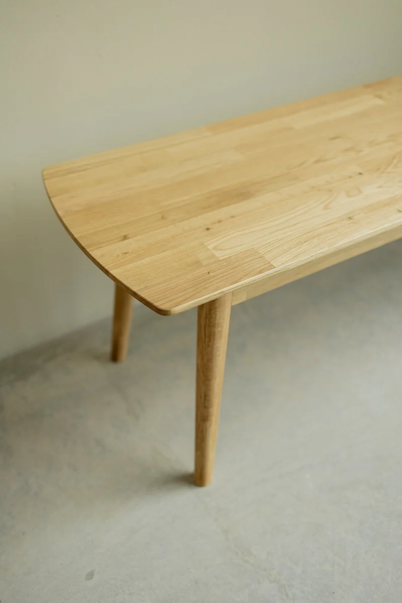 Panca in legno massello di quercia Escandi | NordicStory