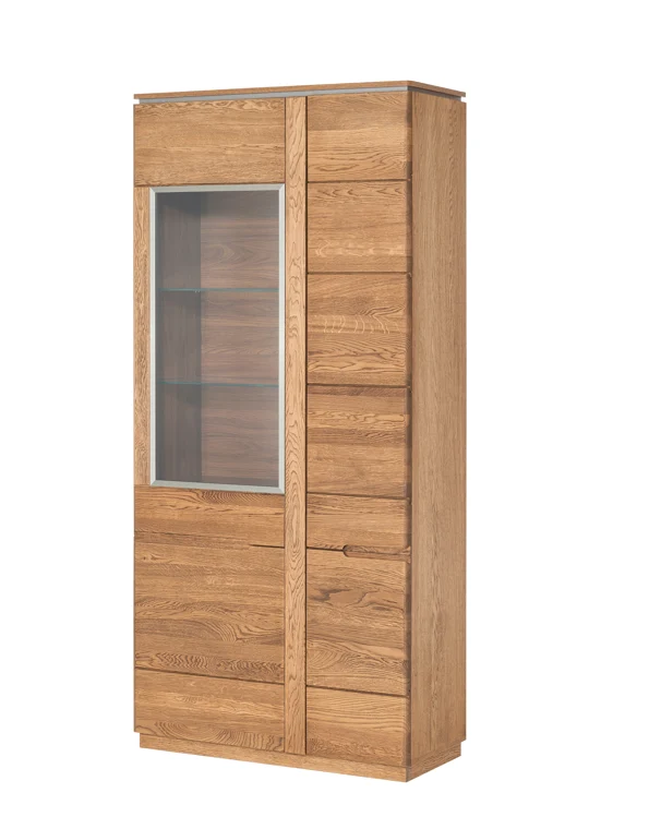 Vetrina in rovere massiccio MONTENEGRO 12 | LoftStory