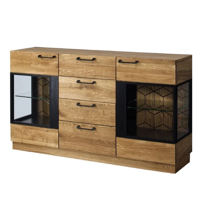Comoda credenza in rovere MOZAIK 47 | LoftStory
