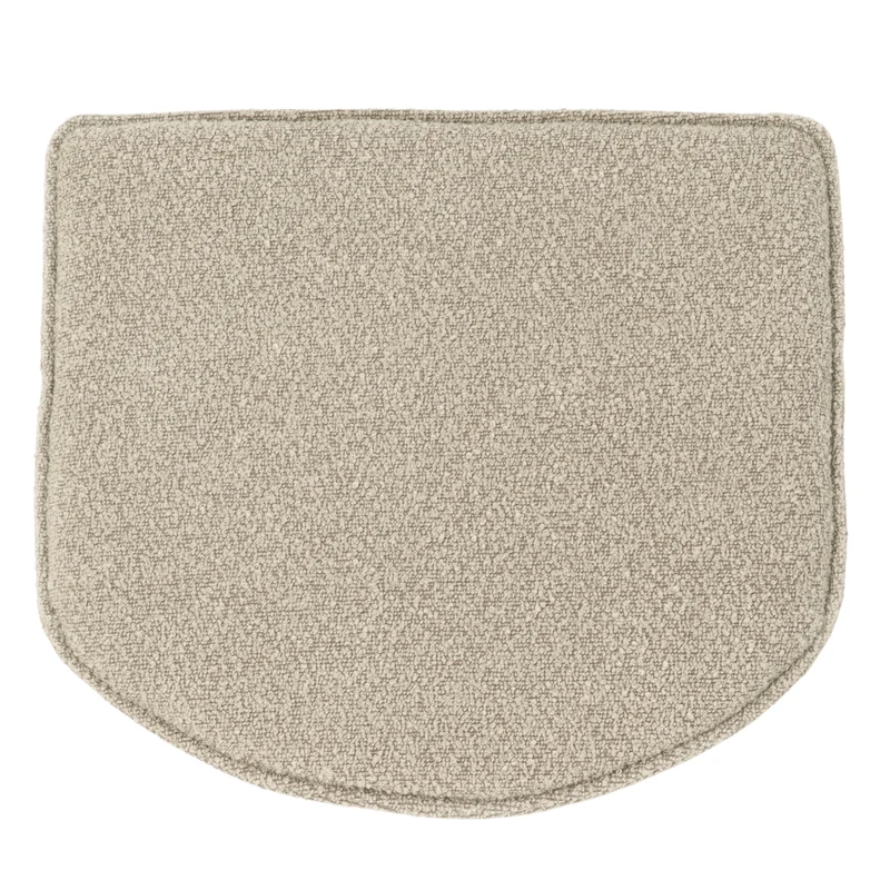 Bella - cuscino di seduta in bouclé beige