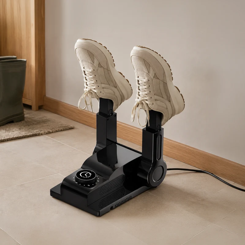 Asciuga Scarpe Elettrico 200W con Aria Calda, Temperatura Regolabile 40-60°C Il Gruppone