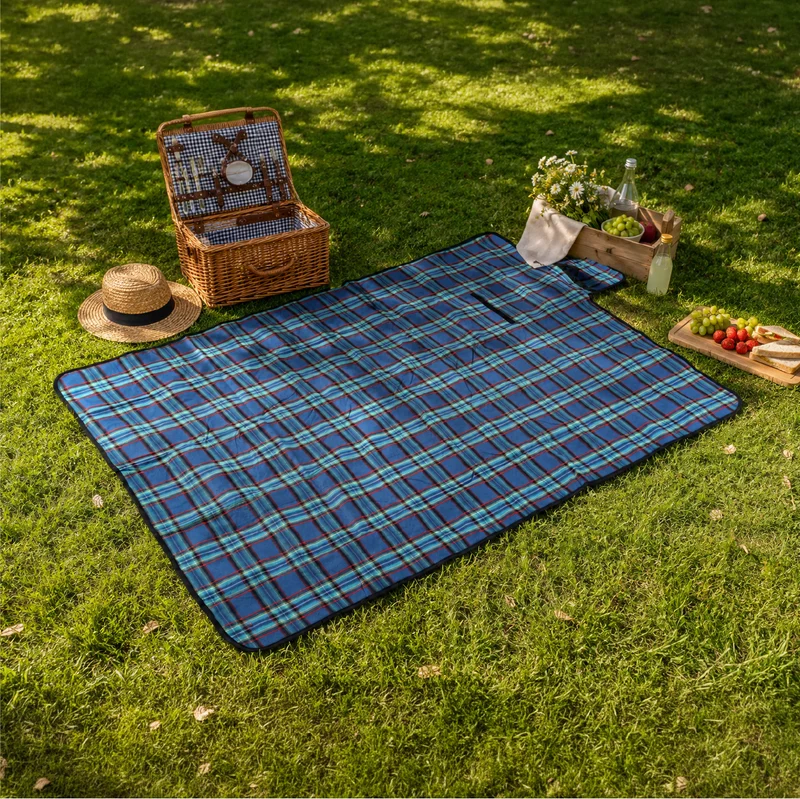 Telo Picnic XXL Pieghevole 200x150 cm con Fondo Isolante il Gruppone