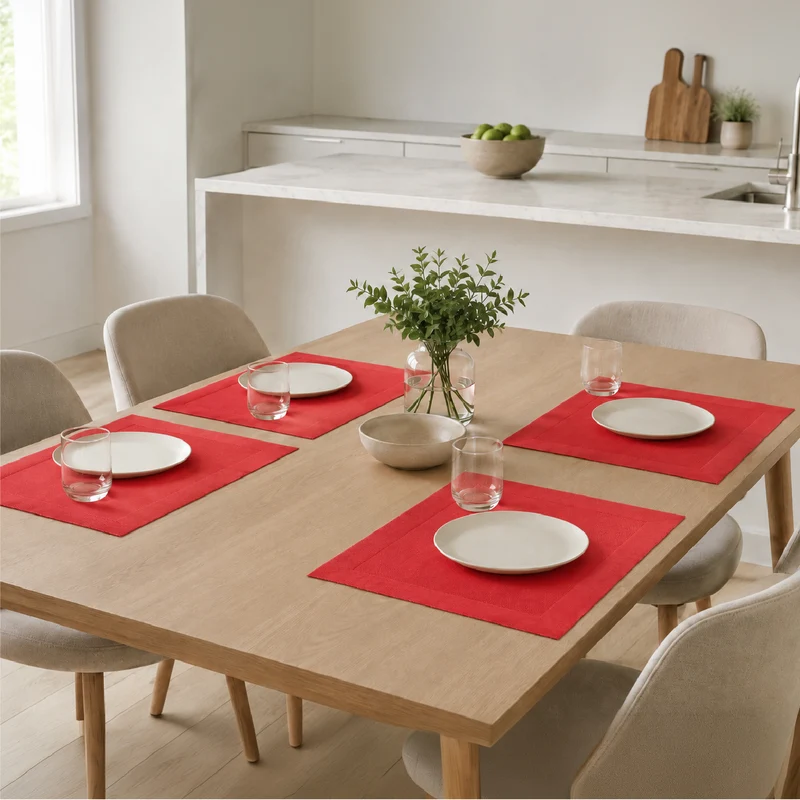 Set 4 Tovagliette Americane 45x30 cm in PVC Intrecciato il Gruppone