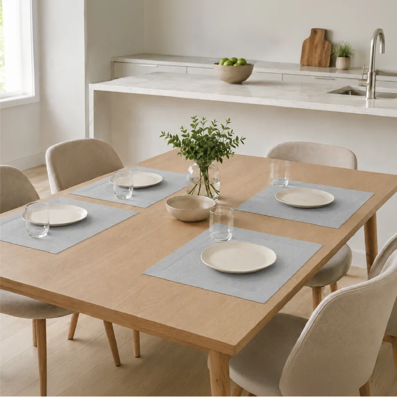 Set 4 Tovagliette Americane 45x30 cm in PVC Intrecciato il Gruppone