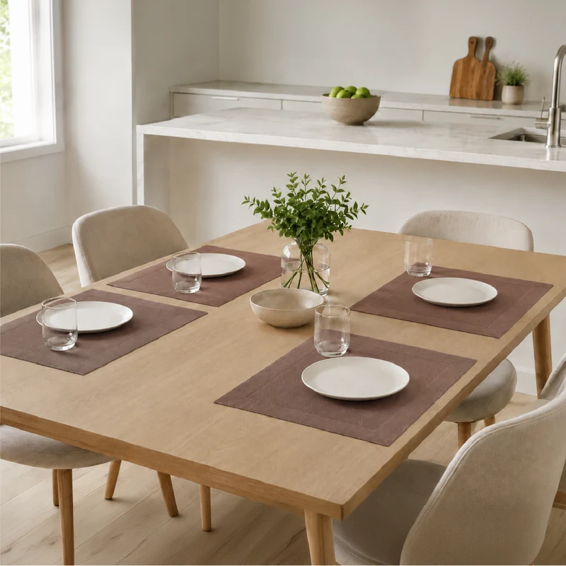 Set 4 Tovagliette Americane 45x30 cm in PVC Intrecciato il Gruppone