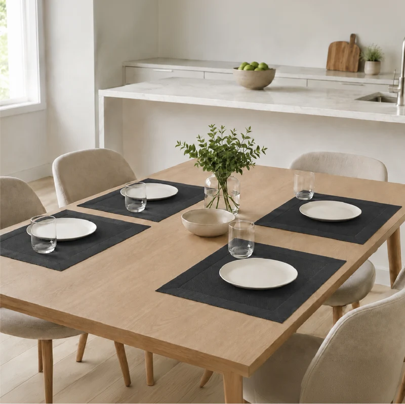 Set 4 Tovagliette Americane 45x30 cm in PVC Intrecciato il Gruppone
