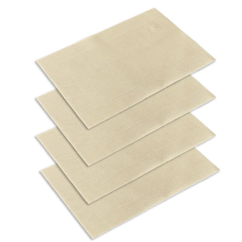 Set 4 Tovagliette Americane 45x30 cm in PVC Intrecciato il Gruppone