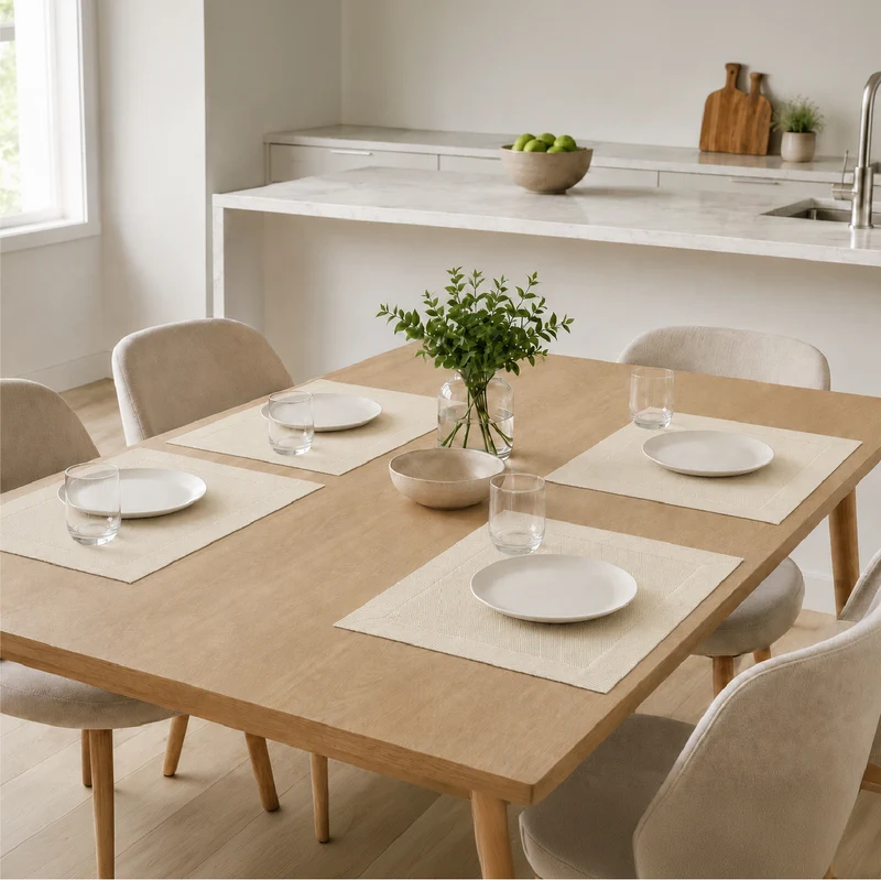 Set 4 Tovagliette Americane 45x30 cm in PVC Intrecciato il Gruppone