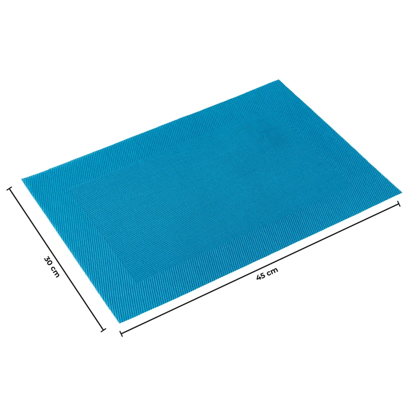 Set 4 Tovagliette Americane 45x30 cm in PVC Intrecciato il Gruppone