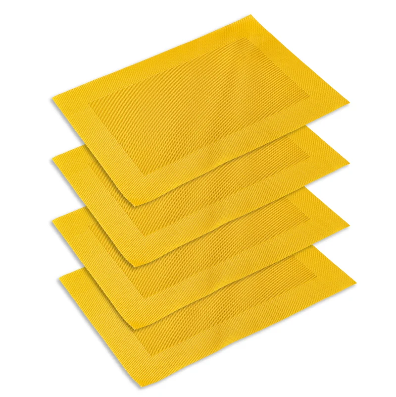 Set 4 Tovagliette Americane 45x30 cm in PVC Intrecciato il Gruppone