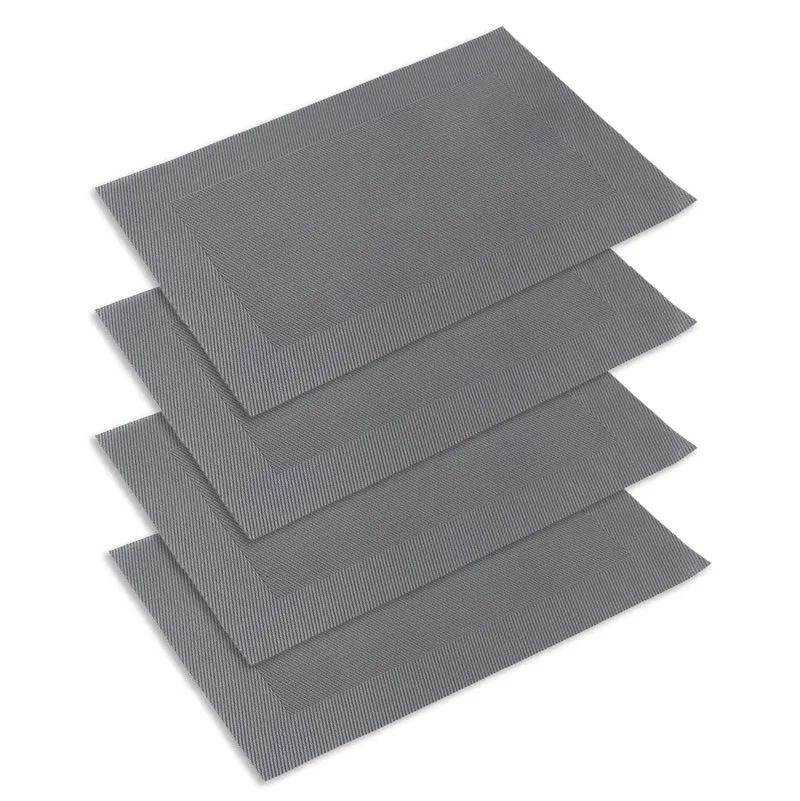 Set 4 Tovagliette Americane 45x30 cm in PVC Intrecciato il Gruppone