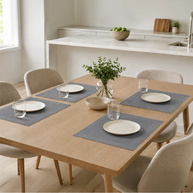 Set 4 Tovagliette Americane 45x30 cm in PVC Intrecciato il Gruppone