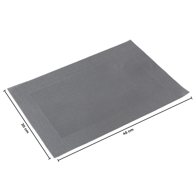 Set 4 Tovagliette Americane 45x30 cm in PVC Intrecciato il Gruppone