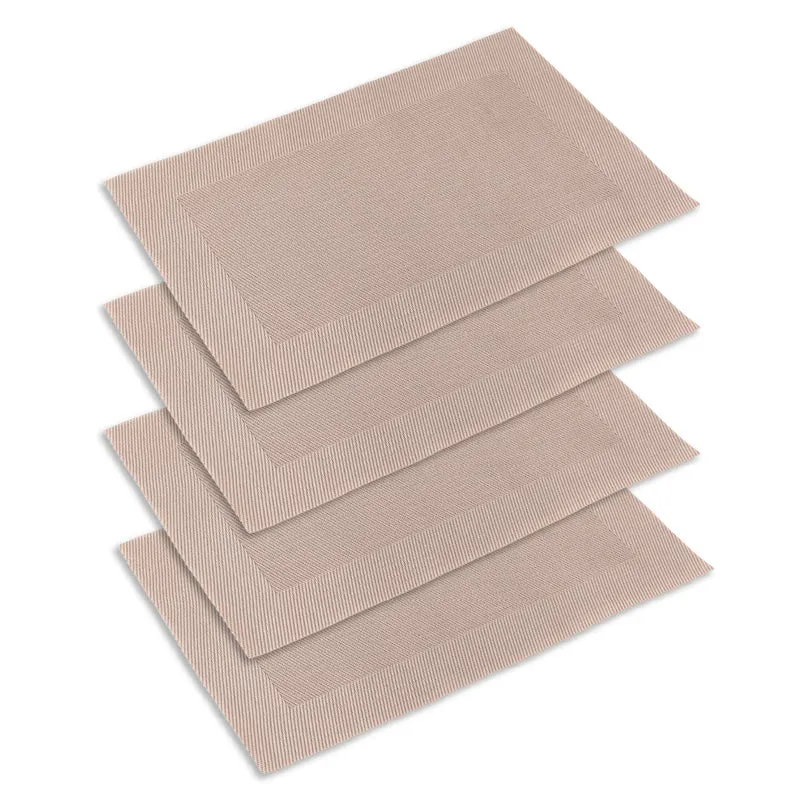 Set 4 Tovagliette Americane 45x30 cm in PVC Intrecciato il Gruppone