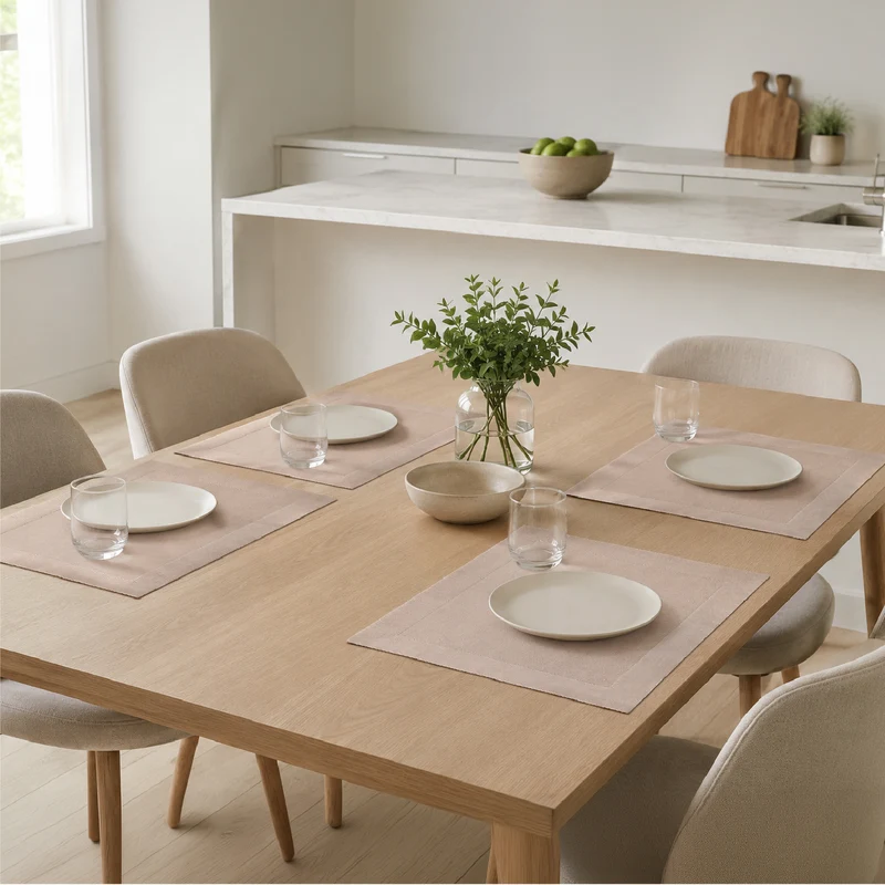 Set 4 Tovagliette Americane 45x30 cm in PVC Intrecciato il Gruppone