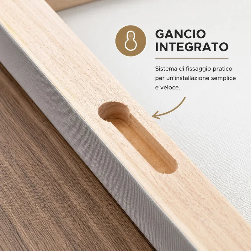 Quadro Moderno su Tela per Soggiorno e Camera da Letto 40x120 cm Il Gruppone