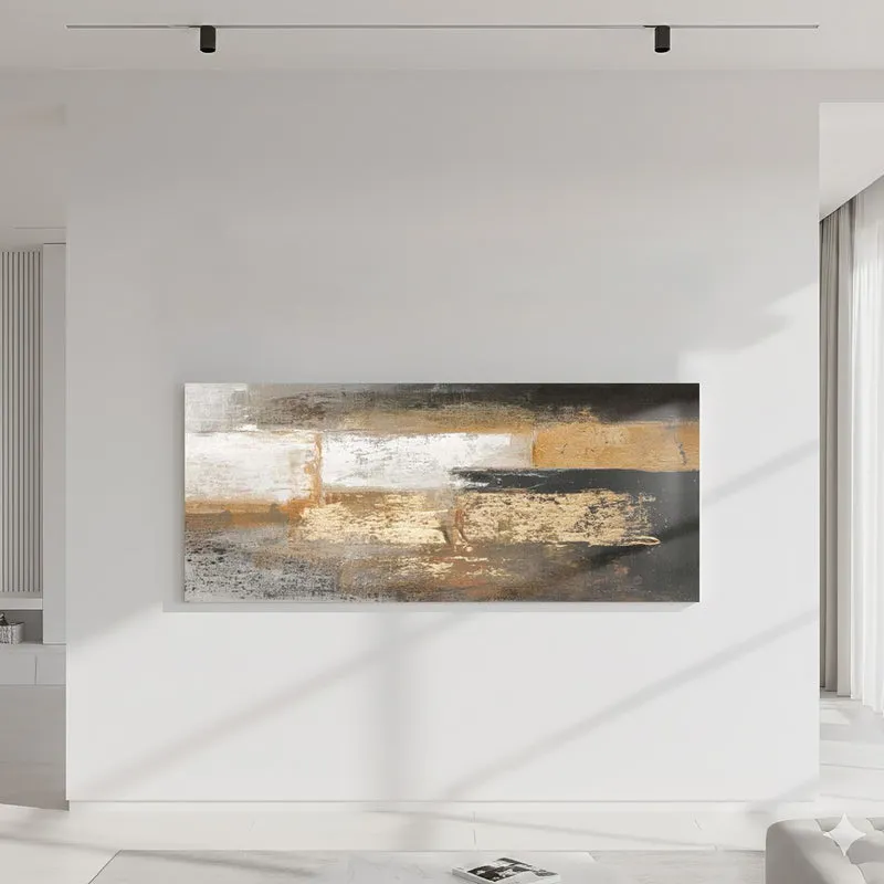 Quadro Moderno su Tela per Soggiorno e Camera da Letto 40x120 cm Il Gruppone
