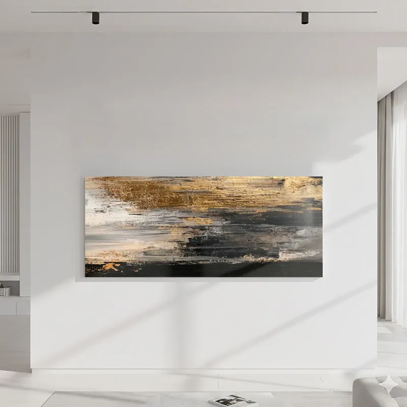 Quadro Moderno su Tela per Soggiorno e Camera da Letto 40x120 cm Il Gruppone