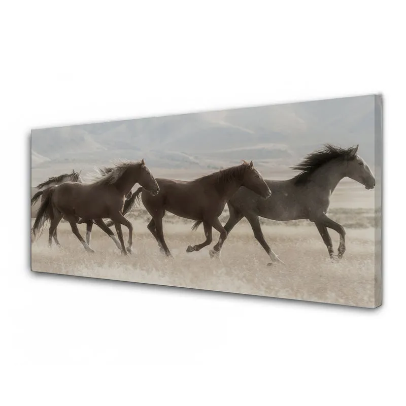 Quadro Moderno su Tela per Soggiorno e Camera da Letto 40x120 cm Il Gruppone