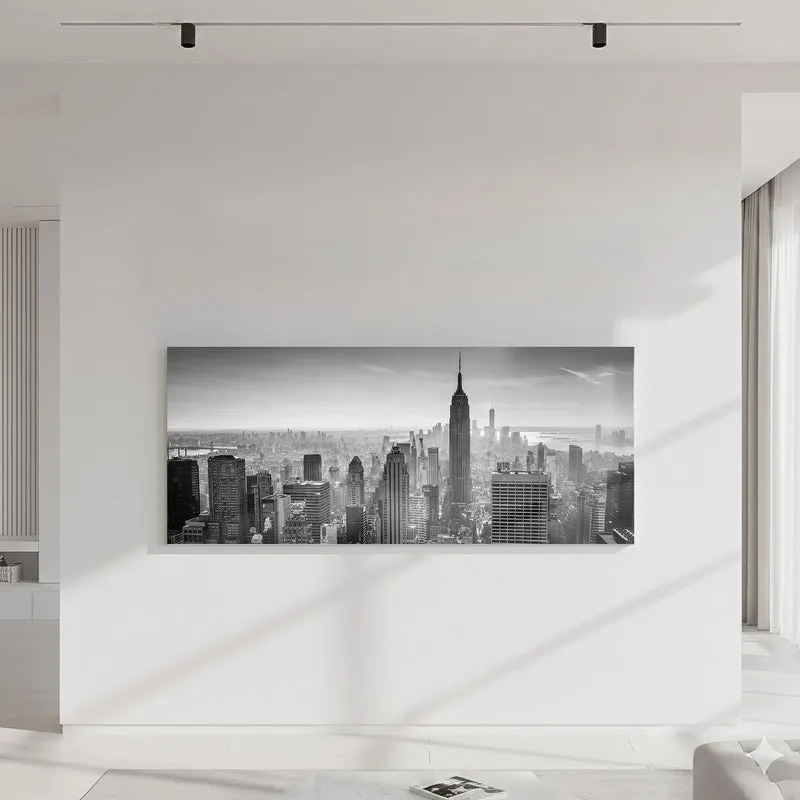 Quadro Moderno su Tela per Soggiorno e Camera da Letto 40x120 cm Il Gruppone