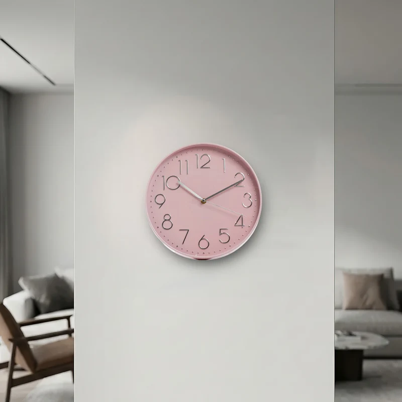 Orologio da Parete 30 cm Moderno Design Minimalista con numeri in Rilievo Il Gruppone