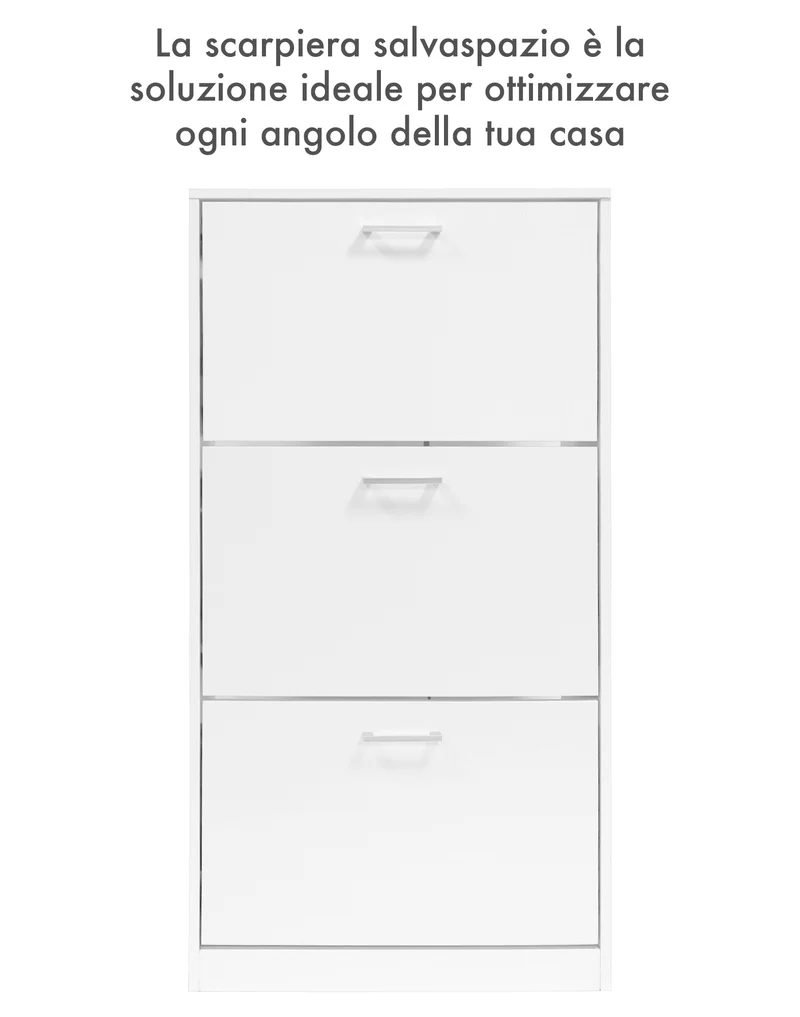 Scarpiera In Legno Con Ante A Ribalta Armadio Salvaspazio Disponibile 3/4 Ante Il Gruppone